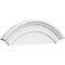 Ekena Millwork Arched Architectural Grade PVC Pediment, 38"W x 14"H x 2-3/4"P PEDP038X140ARD00 - alternate 1